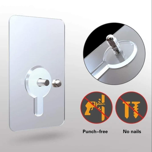 Self Adhesive Hooks for Hanging Photo Frame Hook (Pack of 10)